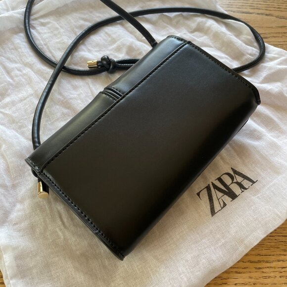 Zara KNOTTED STRAP CROSSBODY BAG - Picture 8 of 11